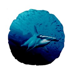 Hammerhead Standard 15  Premium Round Cushions by trendistuff