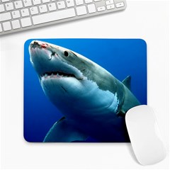 Great White Shark 3 Large Mousepads by trendistuff