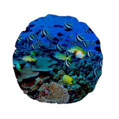 Fr Frigate Shoals Standard 15  Premium Round Cushions by trendistuff