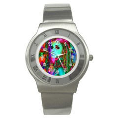 Alice In Wonderland Stainless Steel Watches by icarusismartdesigns