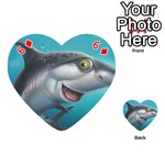 Sharky Playing Cards 54 (Heart)  Front - Diamond6