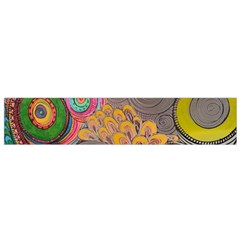 Rainbow Passion Flano Scarf (small)  by SugaPlumsEmporium