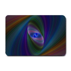 Eye Of The Galactic Storm Small Doormat  by StuffOrSomething