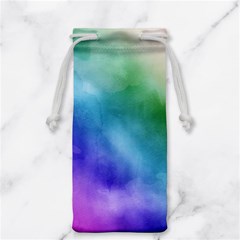 Rainbow Watercolor Jewelry Bags by StuffOrSomething