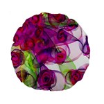 Violet Standard 15  Premium Round Cushions Front