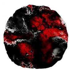 Amazing Fractal 25 Large 18  Premium Flano Round Cushions by Fractalworld