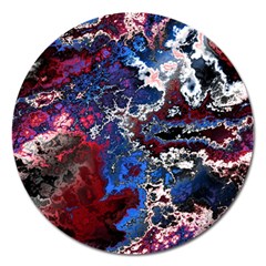 Amazing Fractal 28 Magnet 5  (round) by Fractalworld