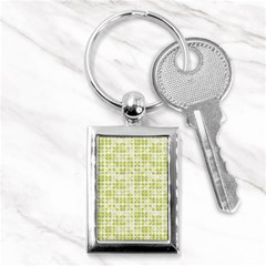 Pastel Green Key Chains (rectangle)  by FunkyPatterns