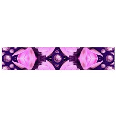 Magic Lotus In A Landscape Temple Of Love And Sun Flano Scarf (small) by pepitasart