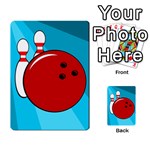 Bowling  Multi-purpose Cards (Rectangle)  Front 1