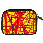 Yellow and orange pattern Digital Camera Cases Back