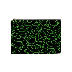 Alien Invasion  Cosmetic Bag (medium)  by BubbSnugg