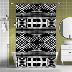 Si Ber Linx Shower Curtain 48  X 72  (small)  by MRTACPANS
