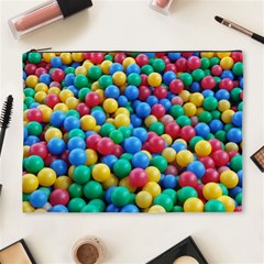 Funny Colorful Red Yellow Green Blue Kids Play Balls Cosmetic Bag (xl) by yoursparklingshop