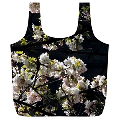 Japanese Cherry Flower Full Print Recycle Bags (l)  by picsaspassion