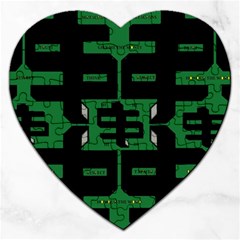 Show Me The Money Jigsaw Puzzle (heart) by MRTACPANS