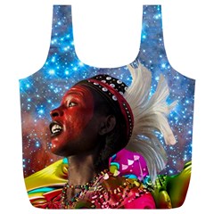 African Star Dreamer Full Print Recycle Bags (l)  by icarusismartdesigns