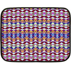 Ethnic Colorful Pattern Double Sided Fleece Blanket (mini)  by dflcprints