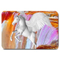 Pegasus Large Doormat  by icarusismartdesigns