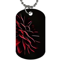 Pattern Design Abstract Background Dog Tag (one Side) by Amaryn4rt