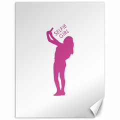 Selfie Girl Graphic Canvas 12  X 16   by dflcprints
