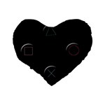 Joystick  Standard 16  Premium Heart Shape Cushions Back