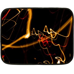 Abstract Fleece Blanket (mini) by Amaryn4rt