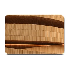 Architecture Art Boxes Brown Small Doormat  by Amaryn4rt