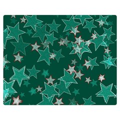 Star Seamless Tile Background Abstract Double Sided Flano Blanket (medium)  by Amaryn4rt