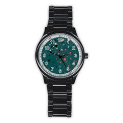 Pattern Seekers The Good The Bad And The Ugly Stainless Steel Round Watch by Amaryn4rt
