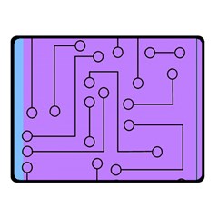 Peripherals Double Sided Fleece Blanket (small)  by Amaryn4rt