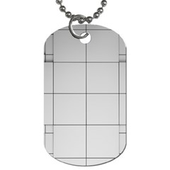 Abstract Architecture Contemporary Dog Tag (one Side) by Amaryn4rt