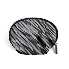 Abstract Background Geometry Block Accessory Pouches (small)  by Amaryn4rt
