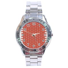 Brick Lake Dusia Texture Stainless Steel Analogue Watch by Amaryn4rt