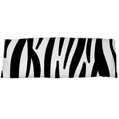 Seamless Zebra Pattern Body Pillow Case (dakimakura) by Nexatart