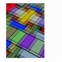 Abstract Background Pattern Large Garden Flag (two Sides) by Nexatart