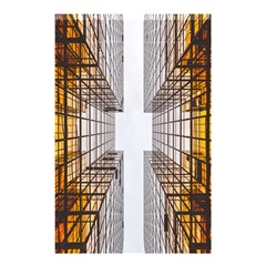 Architecture Facade Buildings Windows Shower Curtain 48  X 72  (small)  by Nexatart