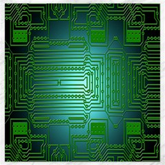 Board Conductors Circuits Canvas 20  X 20   by Nexatart