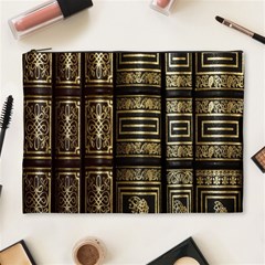 Detail Golden Gold Ornaments Cosmetic Bag (xl) by Nexatart