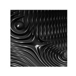 Fractal Mathematics Abstract Small Satin Scarf (Square) Front