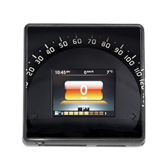 Interior Car Vehicle Auto Memory Card Reader (square) by Nexatart