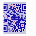 Qr Code Congratulations Large Garden Flag (Two Sides) Back