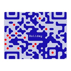 Qr Code Congratulations Double Sided Flano Blanket (mini)  by Nexatart