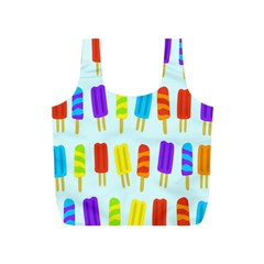 Food Pattern Full Print Recycle Bags (s)  by Nexatart
