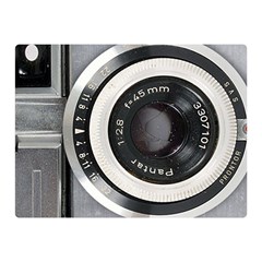 Vintage Camera Double Sided Flano Blanket (mini)  by Nexatart