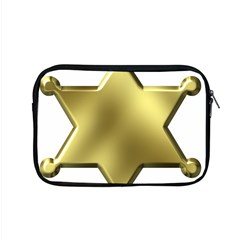 Sheriff Badge Clip Art Apple Macbook Pro 15  Zipper Case by Nexatart