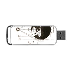 Planetary Equations Portable Usb Flash (two Sides) by MTNDesignco