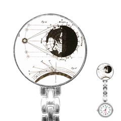 Planetary Equations Stainless Steel Nurses Watch by MTNDesignco