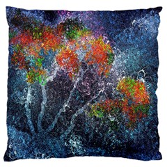 Abstract Digital Art Large Cushion Case (one Side) by Nexatart