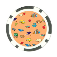 School Rocks! Poker Chip Card Guard (10 Pack) by athenastemple